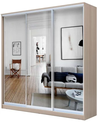 Шкаф-купе Хит-24-20-555 Ясень шимо светлый_0