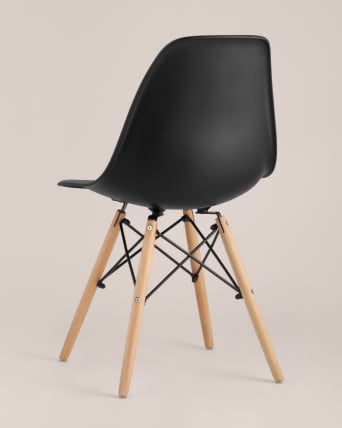 Стул Еамес ДСВ Черный / Eames DSW_4