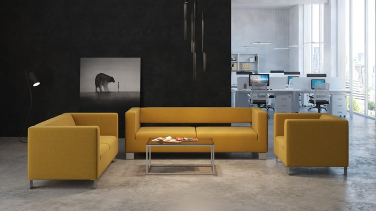 Диван трехместный ГРИН 3Д Еуролине 9100 / Euroline_1