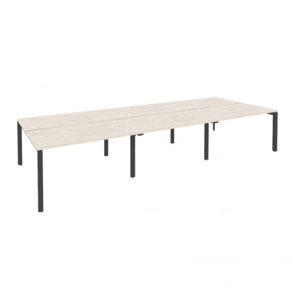 Рабочая станция на П-образном м/к ОНИКС О.МП-Д.РС-6.3.8 Денвер Светлый/Антрацит / ONIX O.MP-D.RS-6.3.8_0