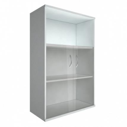 Шкаф средний широкий Рива А.СТ-2.2 Белый / Riva_0