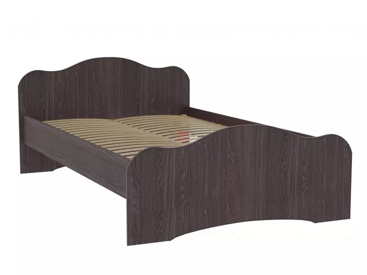 Кровать Фант двойная 1600кс2000 мм Ясень анкор темный / 1600x2000_0