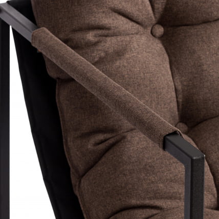 Кресло Чарли/Чарли рогожка, коричневый, 3М7-147, 70х70х84 см / Charli/Чарли_10