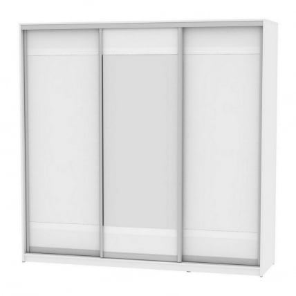 Шкаф-купе Б-230х235х60-3(Белый-Д9Д10Д9) / B-230х235х60-3(Белый-D9D10D9)_0