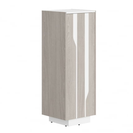 Шкаф средний Лине СФ-574201 Дуб серый Белый / Line_0