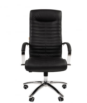 Кресло руководителя CХАИРМАН 480 Н кожа Черный / CHAIRMAN_1