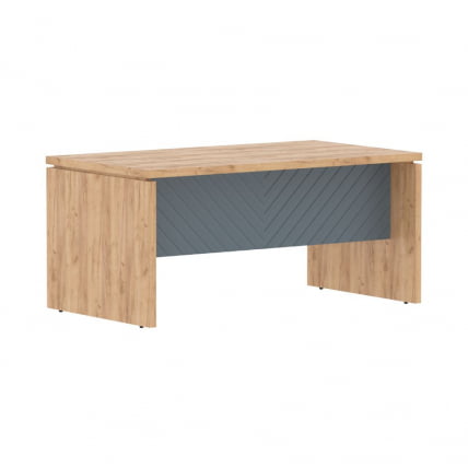 Стол руководителя Торр ЛУКС ТЛСТ 169 Дуб Бофорд Серо-голубой / Torr LUX TLST_0