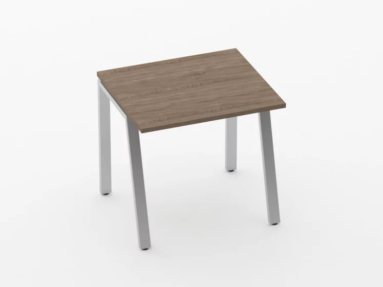 Стол прямой Дека Л-обр. каркас 73.07.08 Дуб Верцаска / Deka_0