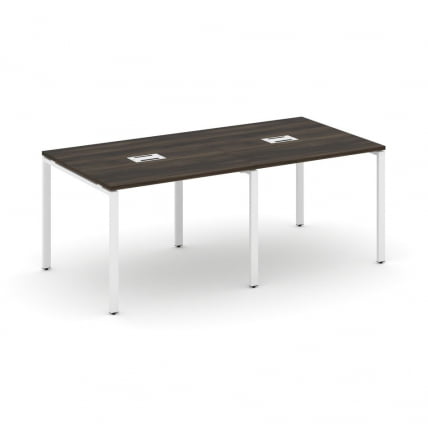 Стол переговорный (2 столешницы) CОНCЕПТ CН.ПРГ-021 Дуб Мали Белый / CONCEPT CN.PRG-021_0