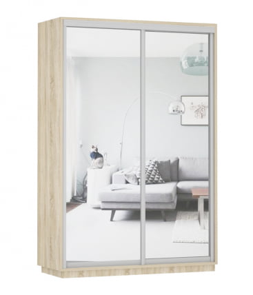 Шкаф-купе двухдверный Экспресс Хит Экспенс Дуб сонома_0