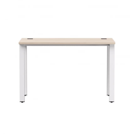Стол прямой на металлокаркасе, опоры 45 гр Еверпроф ЕВО 254С002 Дуб Соната Белый / Everprof EVO 254S002_1
