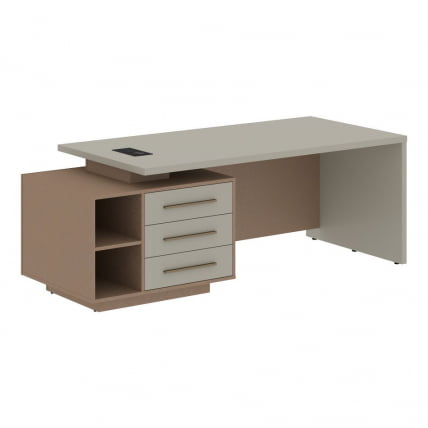 Стол руководителя левый ВЕЛИОН ВCТ 2190 Л Аметист Кобра / VELION VCT L_0