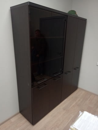 Дверь стеклянная ТМГТ 42-1 (бронза) / TMGT_1