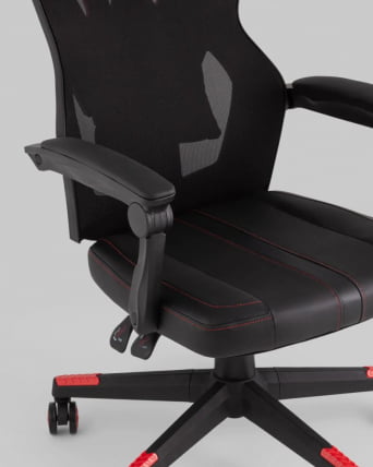 Кресло спортивное ТопЧаирс Айронхайд Красный / TopChairs_2