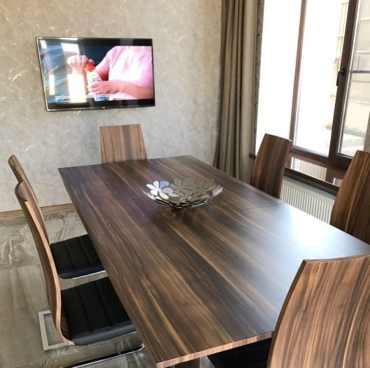 Стол обеденный ДУПЕН (160) ДТ-02 Орех / DUPEN DT-02_3