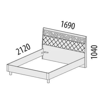 Кровать Тиффани 93.01_1