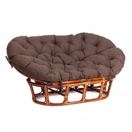 Диван МАМАСАН/МАМАСАН 23/02 В /с подушкой/ подушка 182х119 см, 169х102х80 см, Когнаc (коньяк), ткань, коричневый, 3М7-147 / MAMASAN/МАМАСАН W Cognac_0