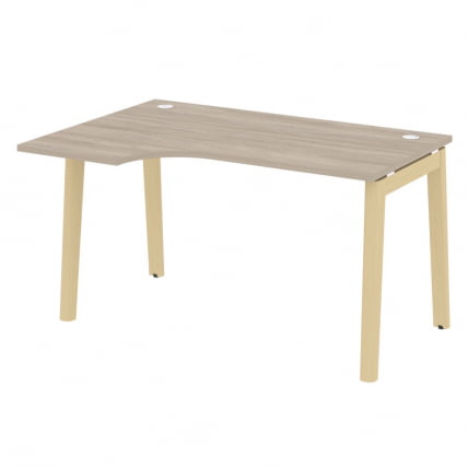 Стол эргономичный левый ОНИКС ВООД ОВ.СА-2(Л) Дуб Аттик/Светлый / ONIX WOOD OW.SA-2(L)_0