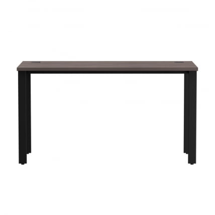 Стол прямой на металлокаркасе, опоры 45 гр Еверпроф ЕВО 254С003 Дуб Пасадена Черный / Everprof EVO 254S003_1