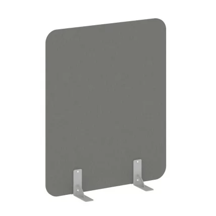 Перегородки на металлических опорах на фетровых подпятниках Р-лине ДП.Ф-100-120 Металлик / R-line DP.F-100-120_0