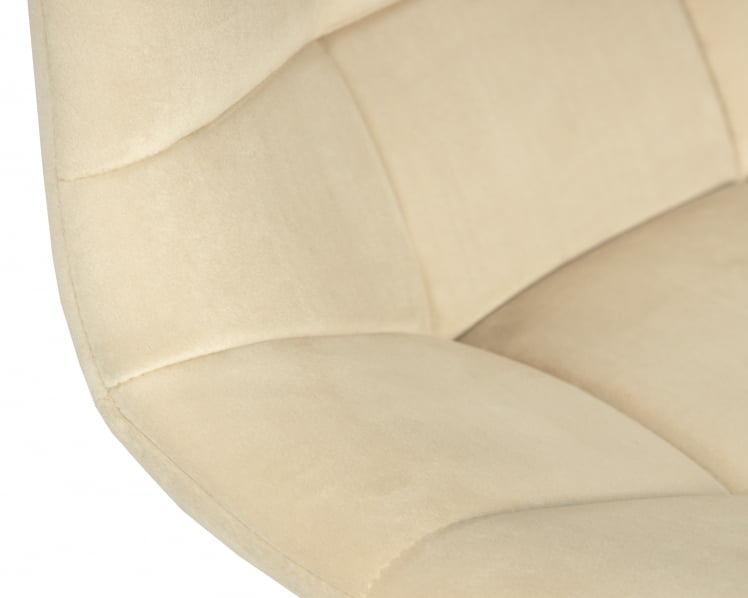 Стул барный ДОБРИН ТАИЛОР ВХИТЕ (бежевый велюр (МДЖ9-10)) / DOBRIN TAILOR WHITE (MJ9-10))_8