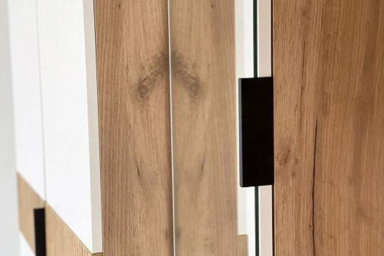 Прихожая Бери МПР-021 Дуб крафт золотой/белое дерево / MPR-021_11