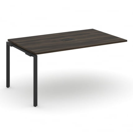 Проходной наборный элемент переговорного стола CОНCЕПТ CН.НПРГ-014 Дуб Мали Черный / CONCEPT CN.NPRG-014_0