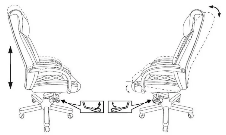 Кресло руководителя Бюрократ Т-9924ВАЛНУТ/CХОК / T-9924WALNUT/CHOK_4