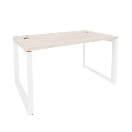 Стол рабочий руководителя на О-образном м/к ОНИКС О.МО-СРР-3.8 Денвер Светлый/Белый / ONIX O.MO-SRR-3.8_0