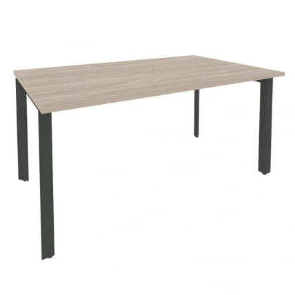 Стол переговорный (1 столешница) ОНИКС О.МП-ПРГ-1.4 Дуб Аттик/Антрацит / ONIX O.MP-PRG-1.4_0