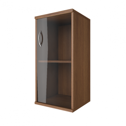 Шкаф низкий узкий правый Рива А.СУ-3.2 Пр Орех Гварнери / Riva_0