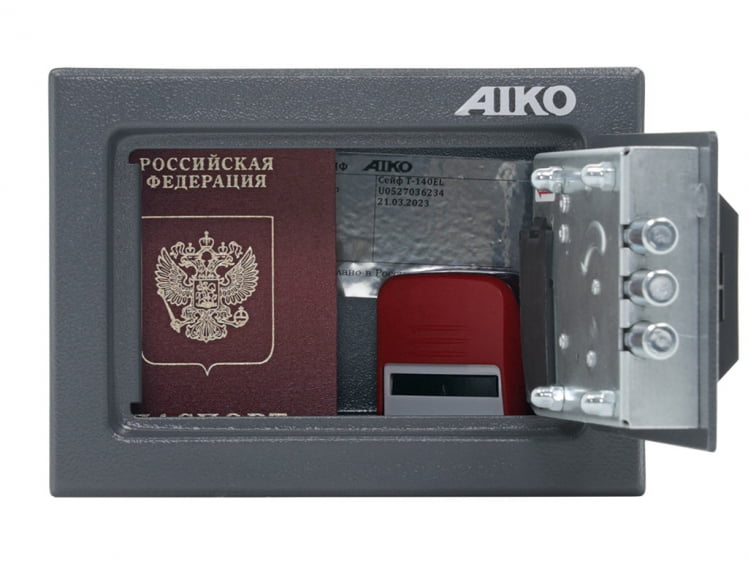 Мебельный сейф АИКО Т-140 ЕЛ / AIKO EL_3