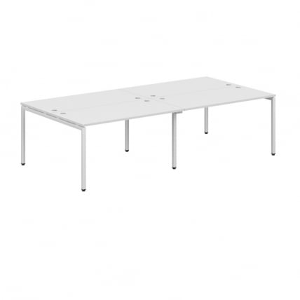 Стол четырехместный КСТЕН-С КСВСТ 2814 Белый/белый / XTEN-S XWST_0