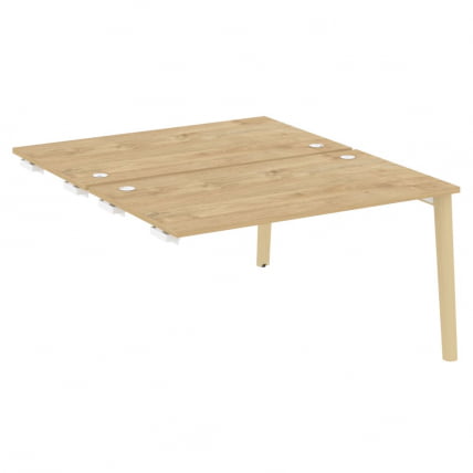 Стол-приставка двойной к опорным элементам ОНИКС ВООД ОВ.Д.СПР-3.8 Тиквуд Светлый/Светлый / ONIX WOOD OW.D.SPR-3.8_0