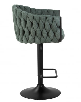 Стул барный ДОБРИН ЛЕОН Зеленая ткань ЛАР 275-23 / DOBRIN LEON LAR_2