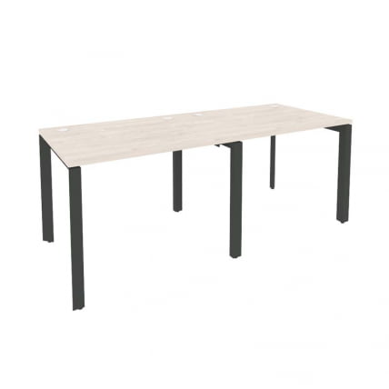 Рабочая станция на П-образном м/к ОНИКС О.МП-РС-2.1.8 Денвер Светлый/Антрацит / ONIX O.MP-RS-2.1.8_0