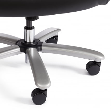 Кресло Атлант рецикл. кожа/иск. кожа, черный / Atlant_17