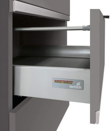 Кухонный гарнитур (ширина 380 см) Грейс 2 Оникс Кубанит_5