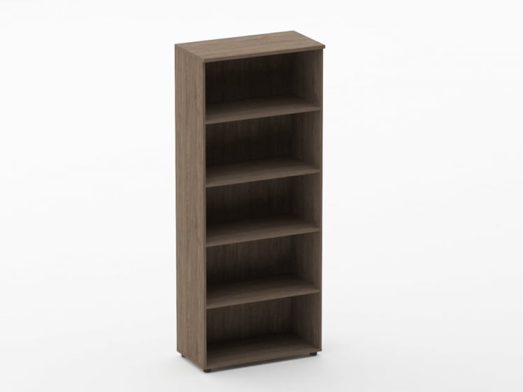 Шкаф высокий открытый Твин 16.16.121 Дуб Верцаска / Twin_0