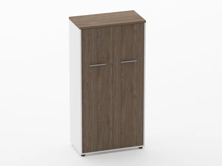 Шкаф 3 широкий закрытый, 2 двери Дека 10.16.141 Дуб Верцаска/Белый / Deka_0