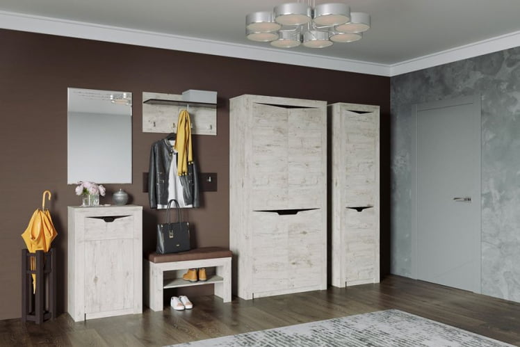 Вешалка Соренто 23 Дуб бонифаций_1