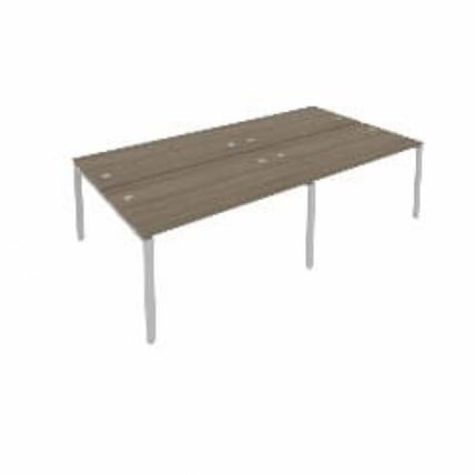 Рабочая станция на 4 раб.места Метал Сйстем Б.СМ-4.3 Вяз/Серый / Metal System_0