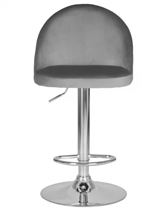 Стул барный ДОБРИН МИЛАНА Серый велюр МДЖ9-75 / DOBRIN MILANA MJ9-75_5