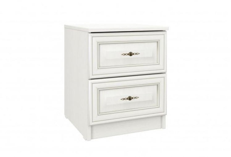 Тумба прикроватная Габриэлла 06.34 Вудлайн кремовый Аруша венге_0