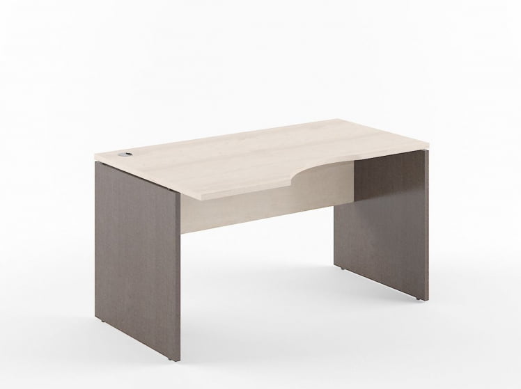 Стол письменный левый КСCЕТ 149 Л Бук Тиара/Рено / XCET L_0