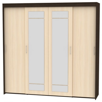 Шкаф-купе Т-5-230х235х60-М(Венге-ДМ-7) / T-5-230х235х60-M(Венге-ДМ-7)_0