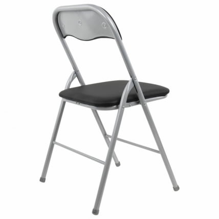 Стул складной БРАБИКС Голф CФ-007 серебристый каркас Черный / BRABIX Golf CF-007_11