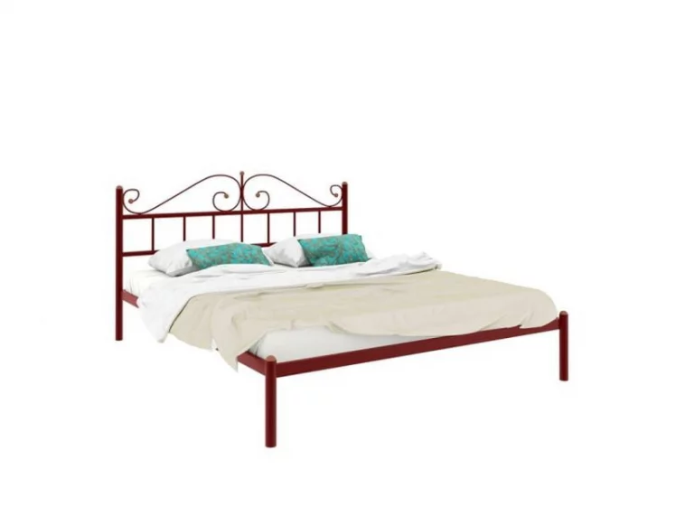 Кровать Диана 1400х1900 Красная_0