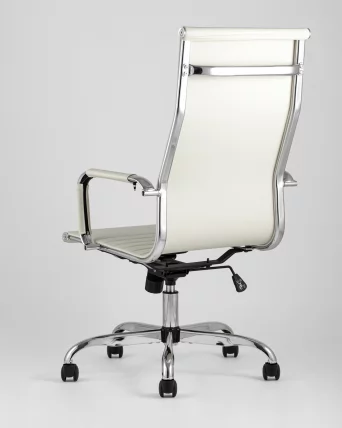 Кресло руководителя ТопЧаирс Ситй Бежевое / TopChairs City_5