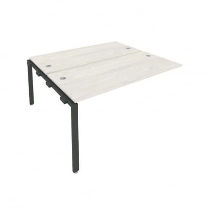 Проходной наборный элемент рабочей станции Метал Сйстем Б.ПРС-СП-2.4 Наварра/Антрацит / Metal System_0